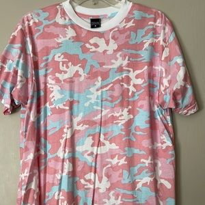 Pink camo Kylie shirt
